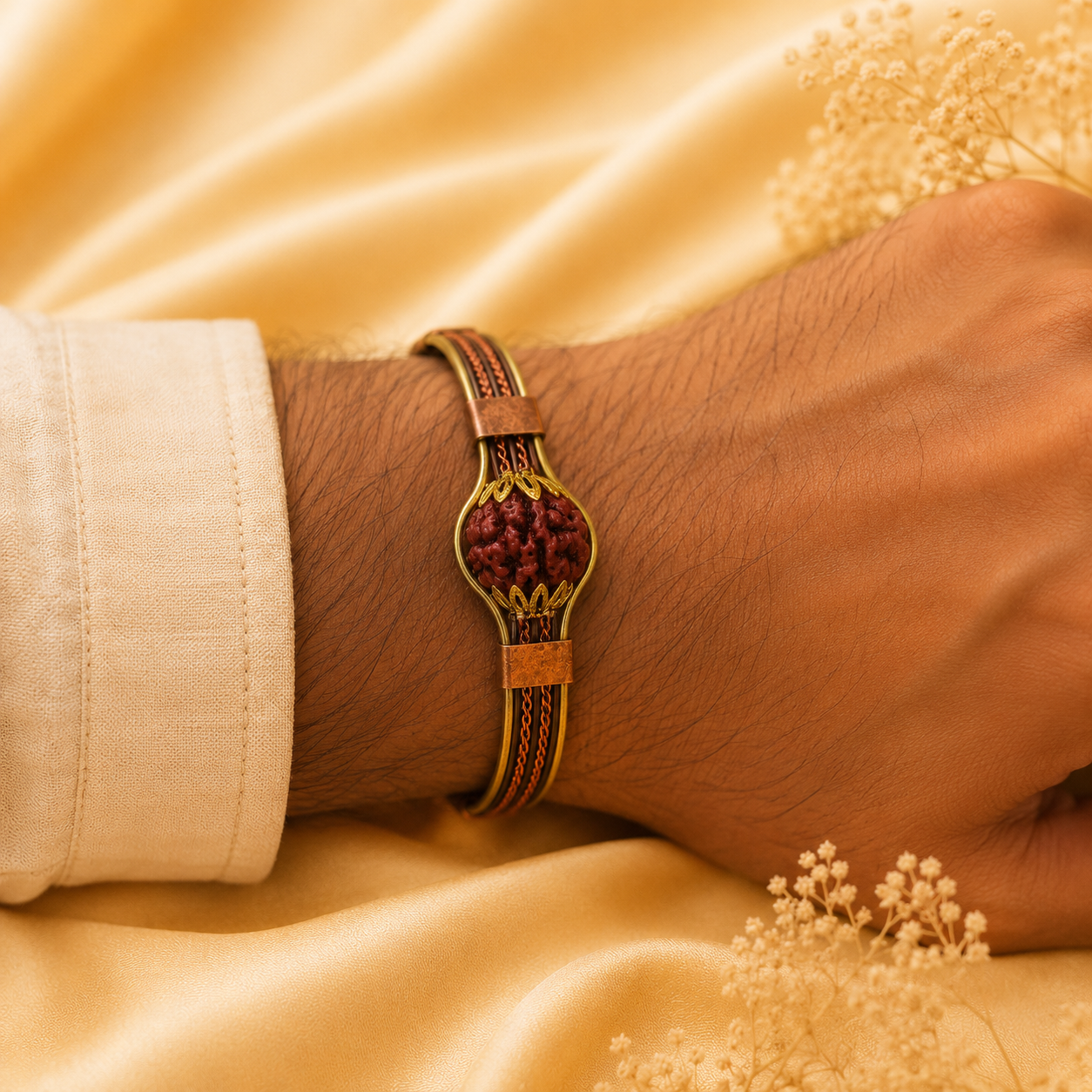 Mahalakshmi Rudraksha Kada
