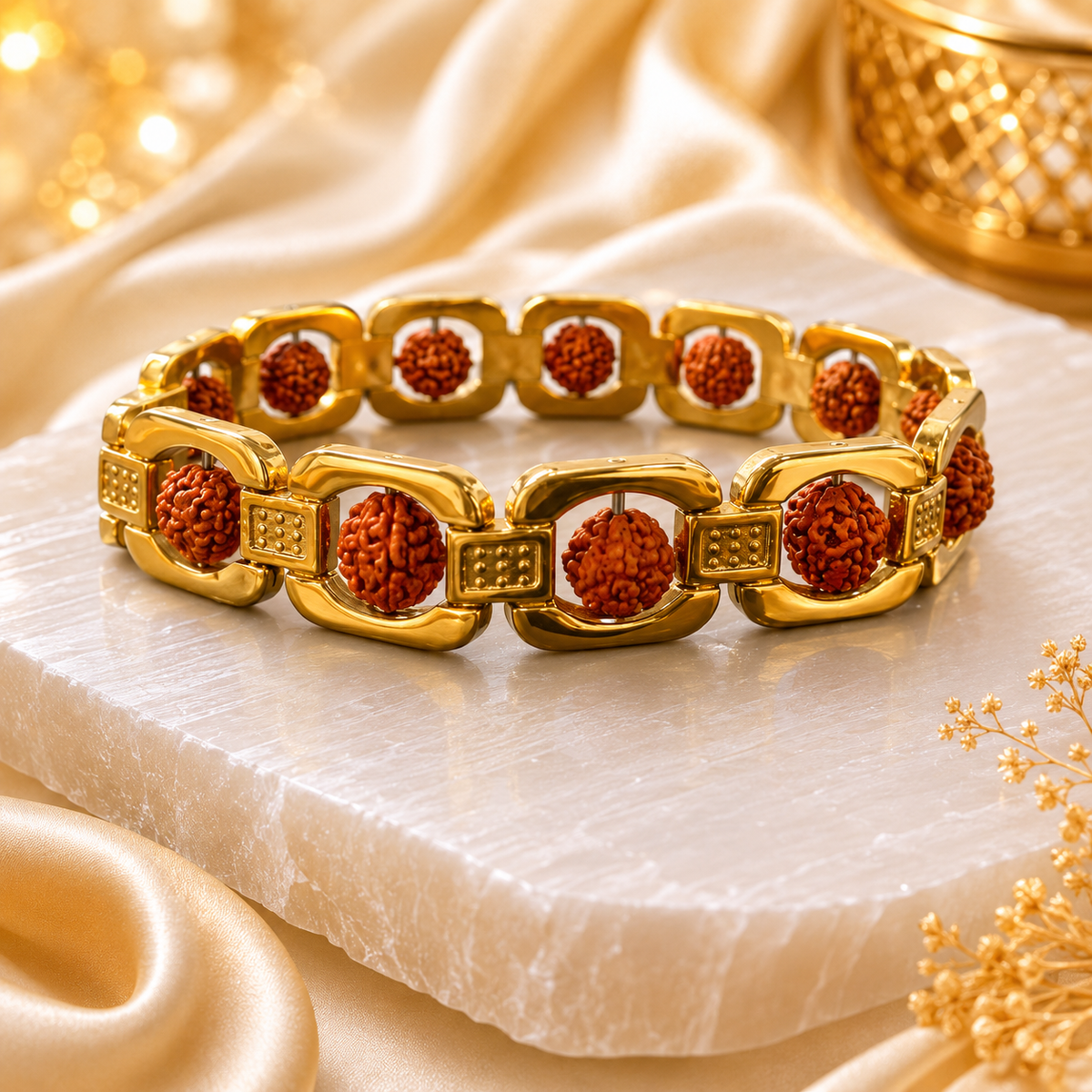 Premium 5 Mukhi Rudraksha Bracelet