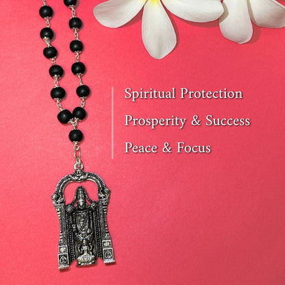 Shri Venkateshwara Mala - Free Rudraksha Bracelet