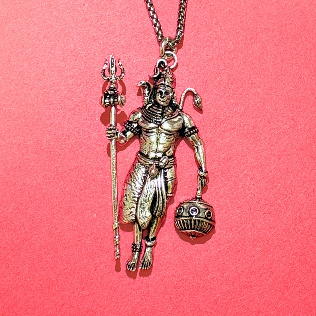 Rudra Hanuman Locket with Chain