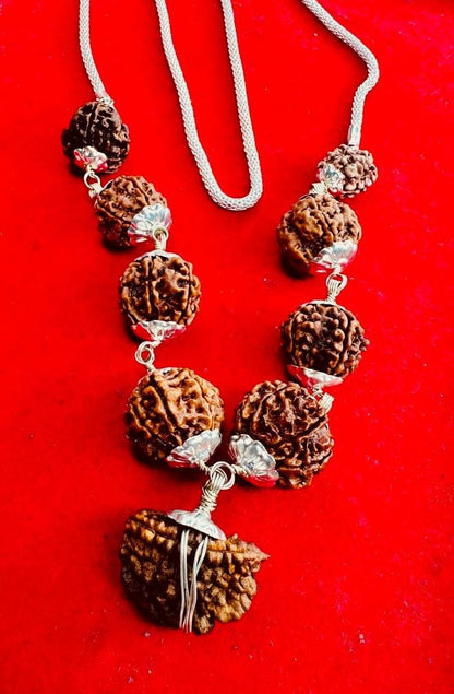 Navgraha Rudraksha Mala (1–9 Mukhi) - ENERGISED