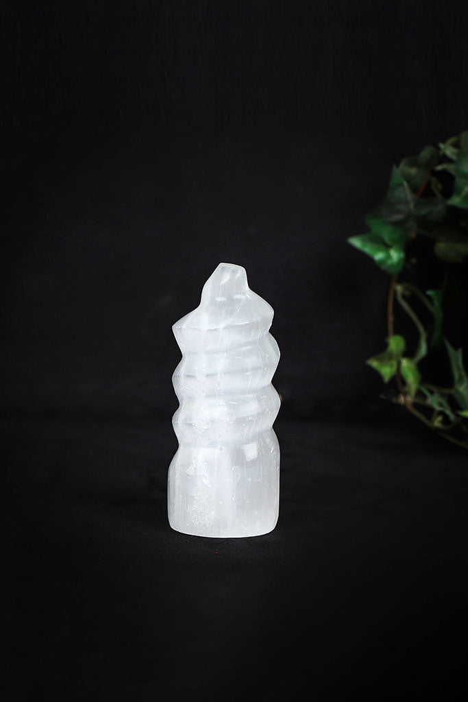 Selenite Tower for Peace and Calm