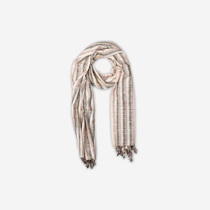 Shillong Grey &amp; Peace Vegan Silk Stole