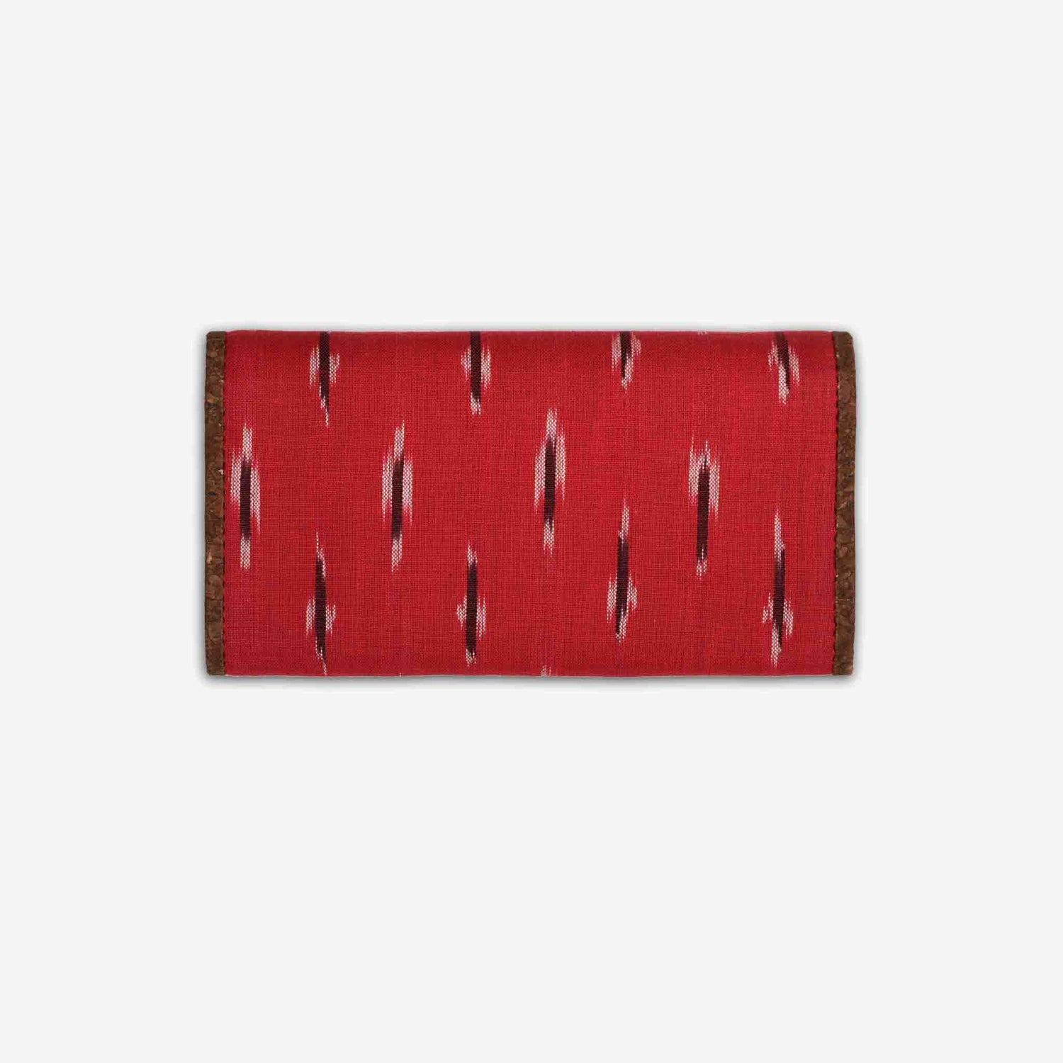 Red Ikat Vegan Women’s wallet