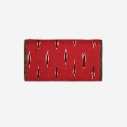 Red Ikat Vegan Women’s wallet