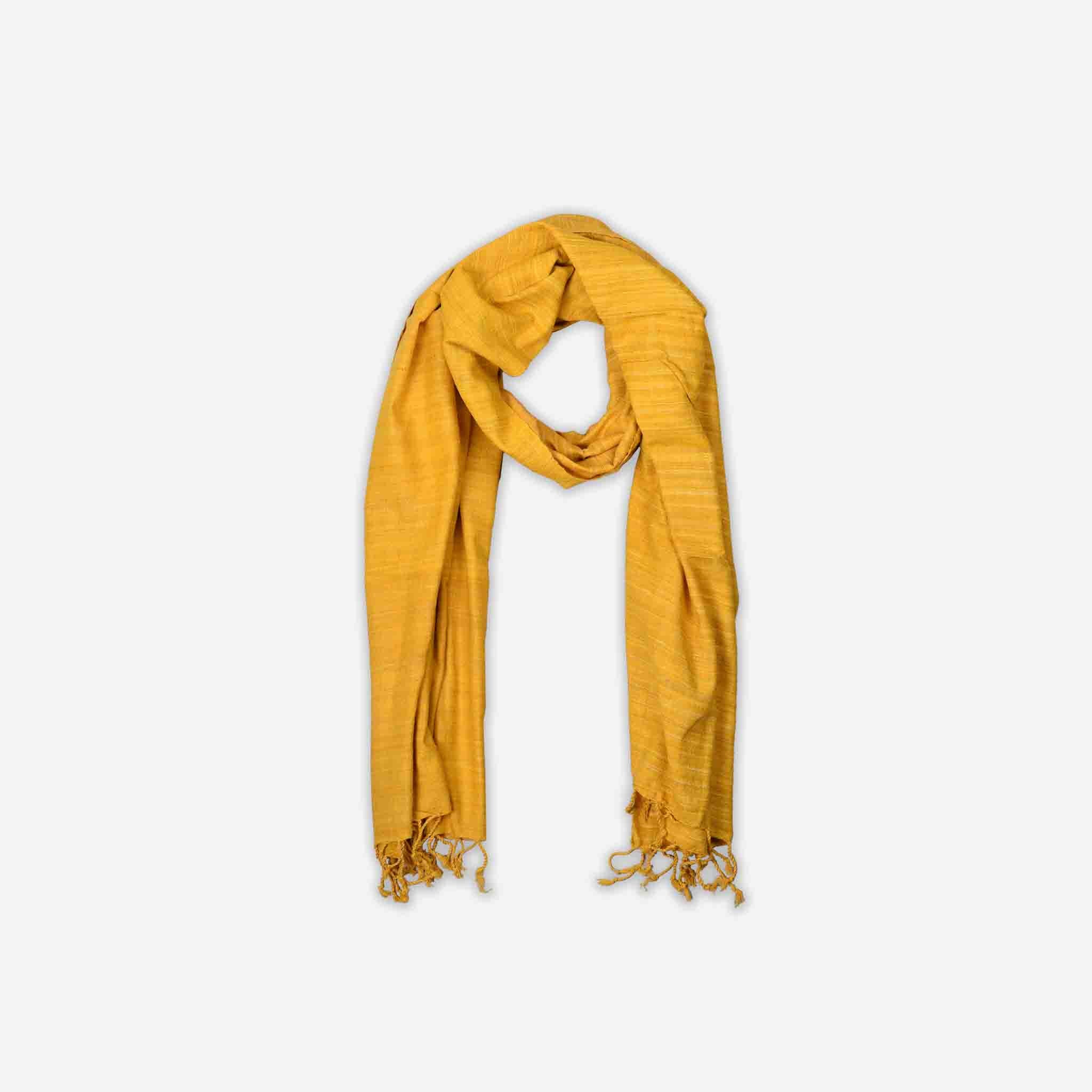 Daffodils Vegan Silk Scarf