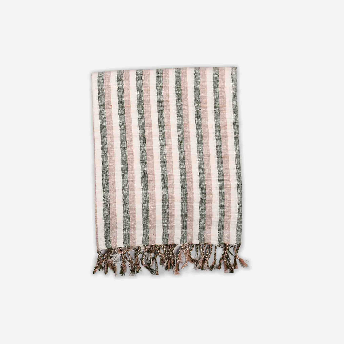 Shillong Grey & Peace Vegan Silk Stole