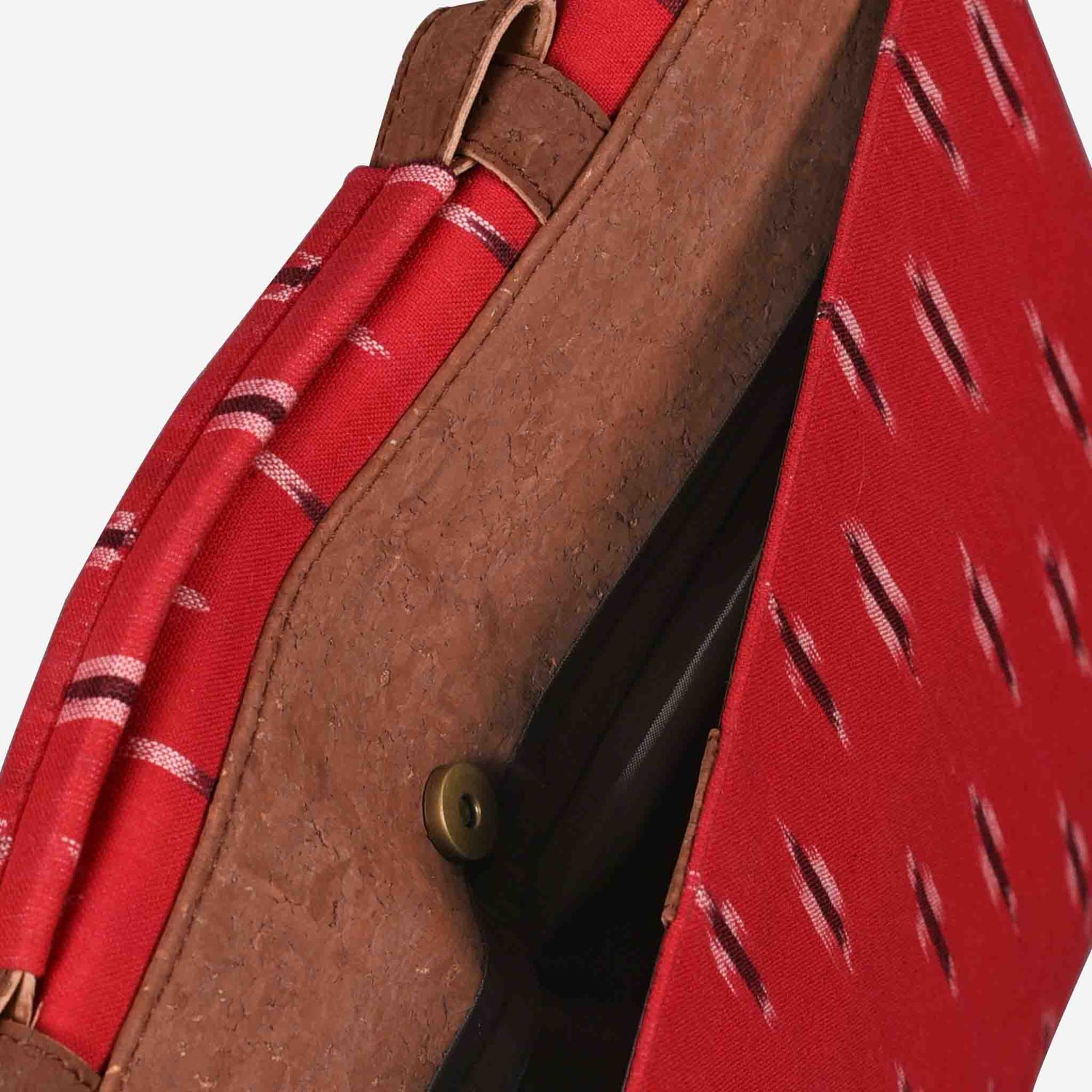 Red IKAT Weave Laptop Sleeve