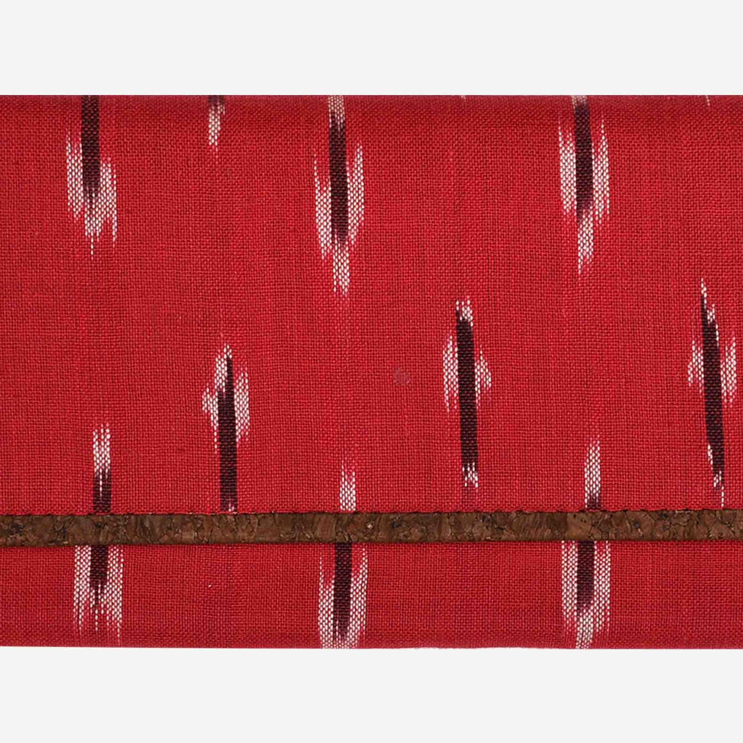 Red Ikat Vegan Women’s wallet