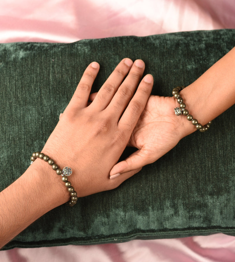 Couples Wealth Bracelet ( Set of two Bracelets )