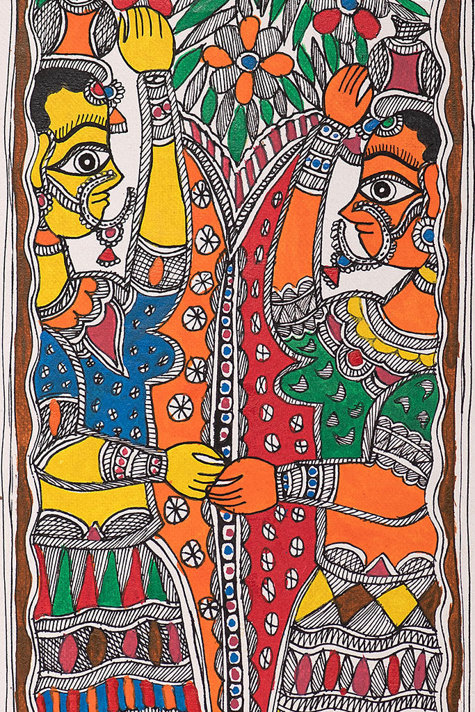 AED-Lady plucking flowers (sale)