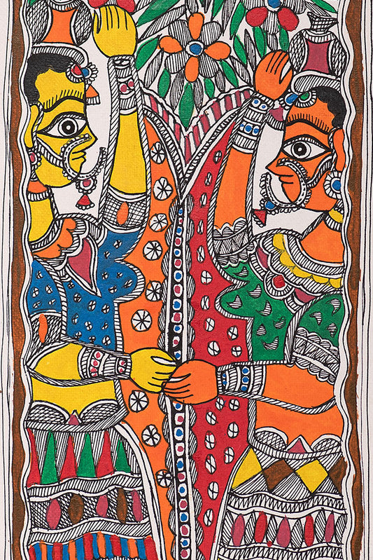 AED-Lady plucking flowers (sale)