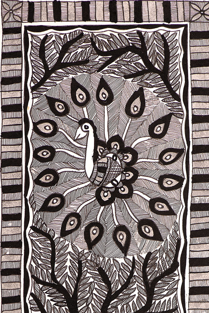 Tree of life , peacock