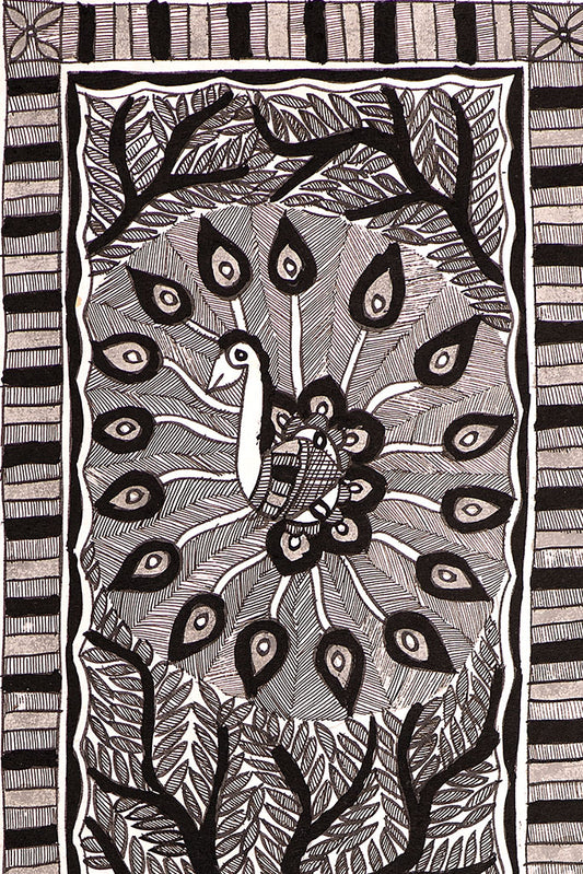 Tree of life , peacock