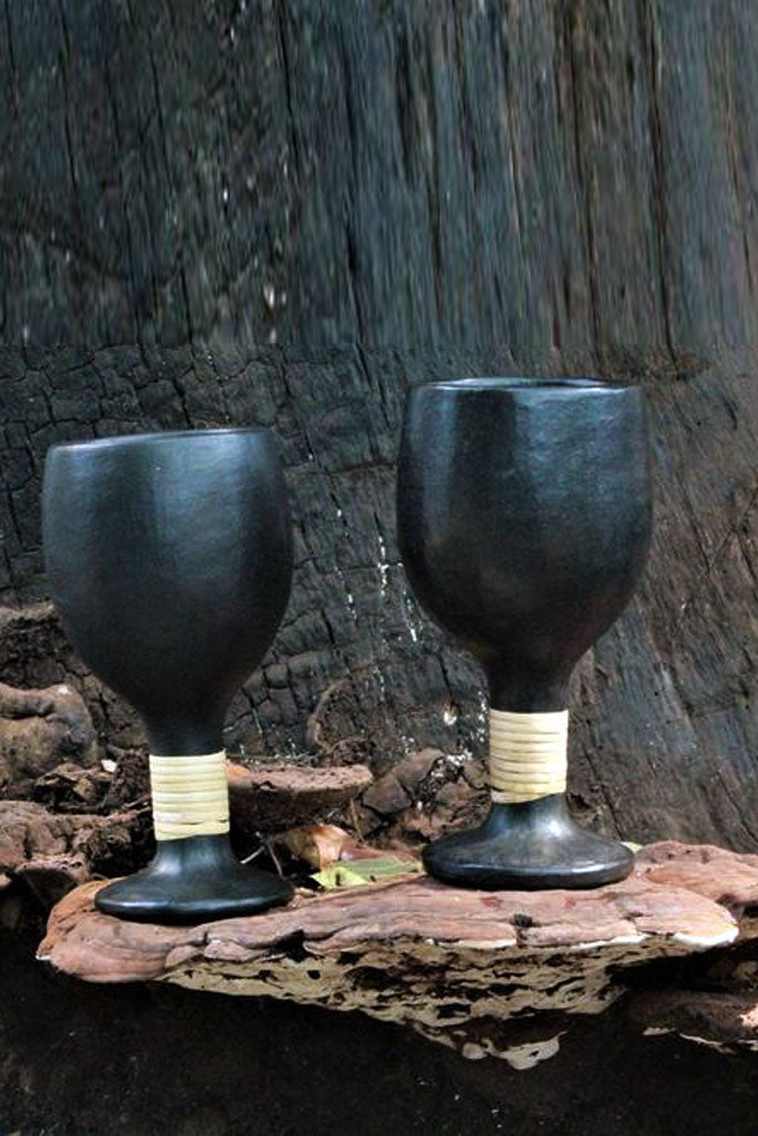Set of 2 wine glasses